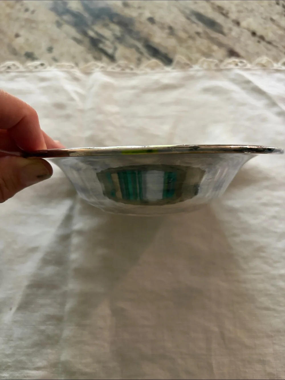 Polished Silver Plated Nut Bowl - Home Dining